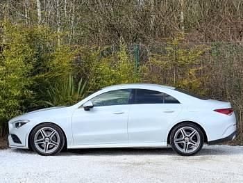 Used Mercedes CLA200 AMG line 163 HP (119 kW) 2020 White Sedan