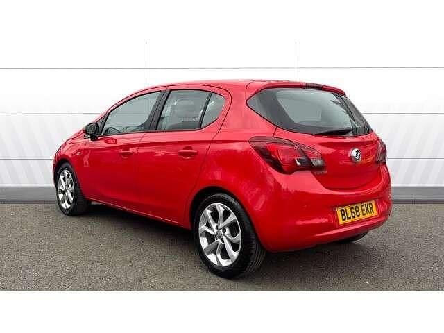 Used Vauxhall Corsa 90 HP (66 kW) 2018 Red Hatchback