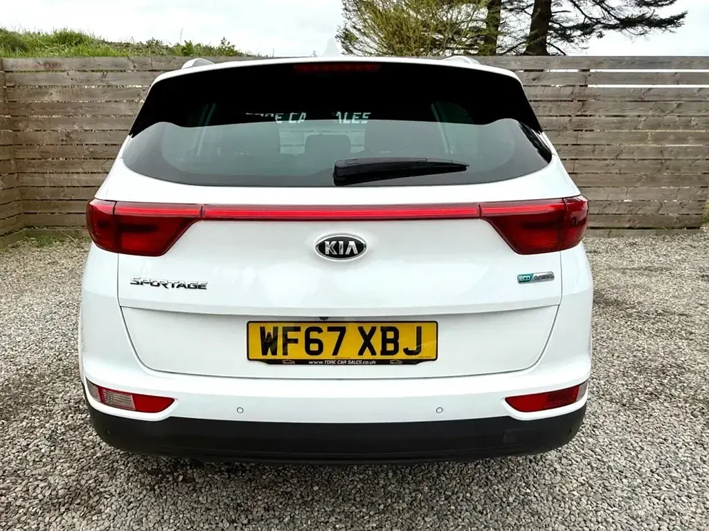 Begagnad Kia Sportage 130 HK (95 kW) 2017 Vit SUV