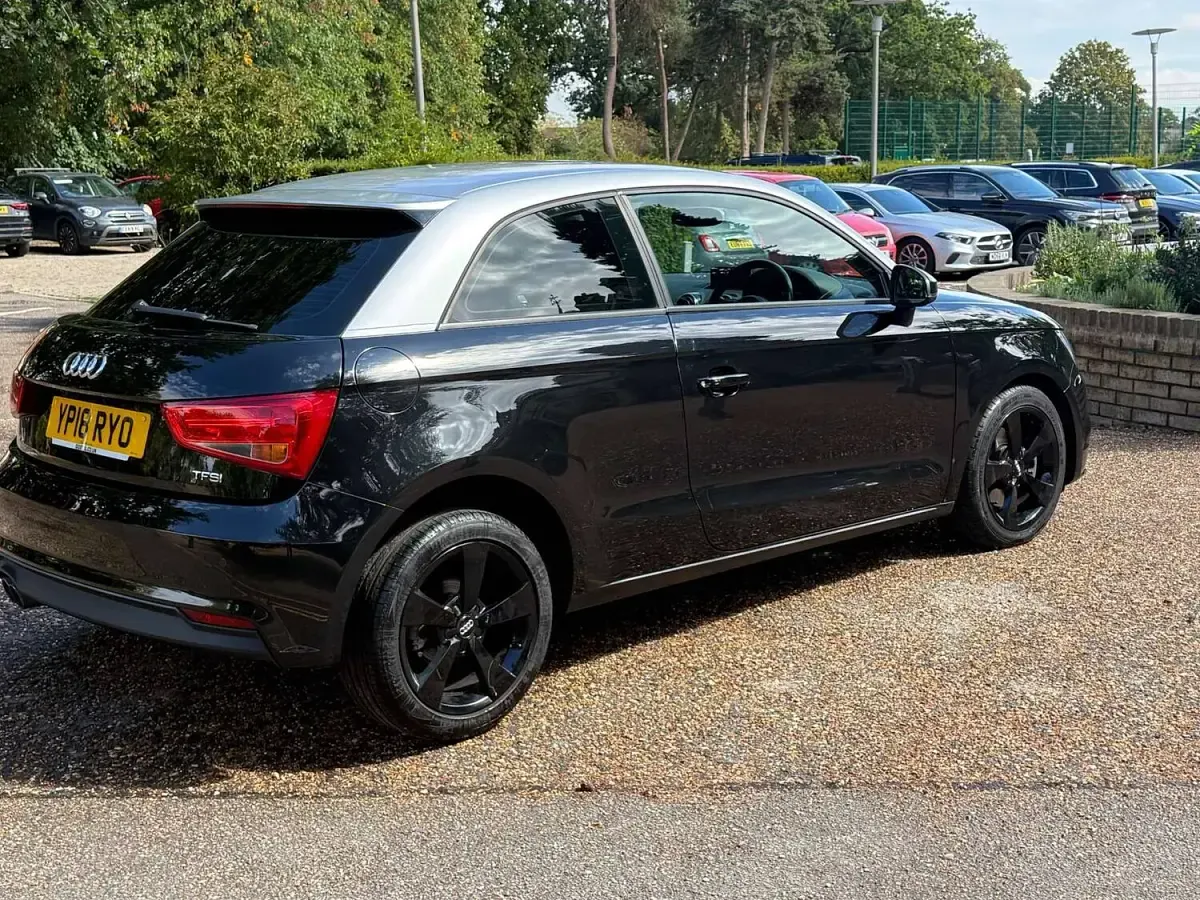 Used Audi A1 Sport 123 HP (90 kW) 2018 Black Hatchback
