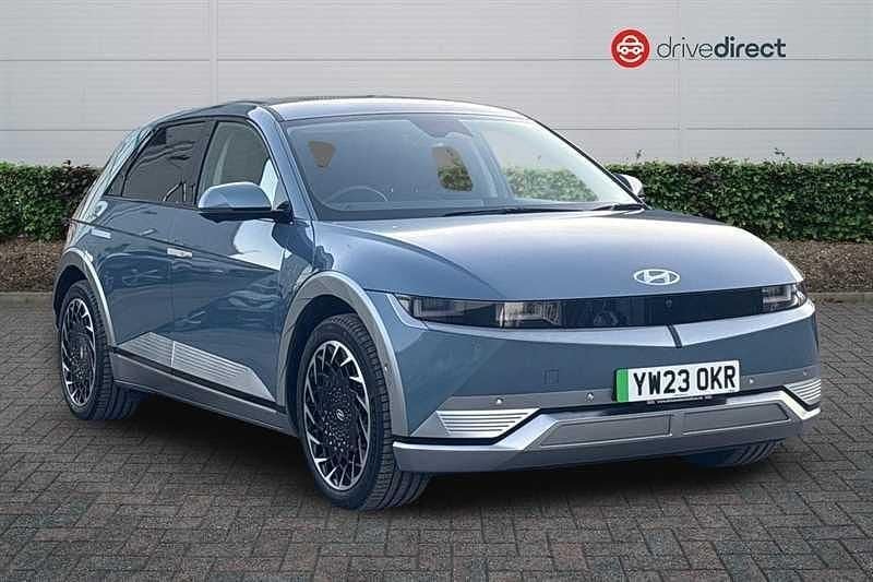 Blue Used 2023 Hyundai Ioniq 6 Ultimate Sedan | £22,845 (Good price) - Image 1/4