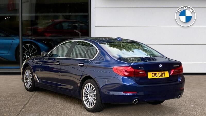 Used BMW 530 Sport Line 261 HP (191 kW) 2017 Blue