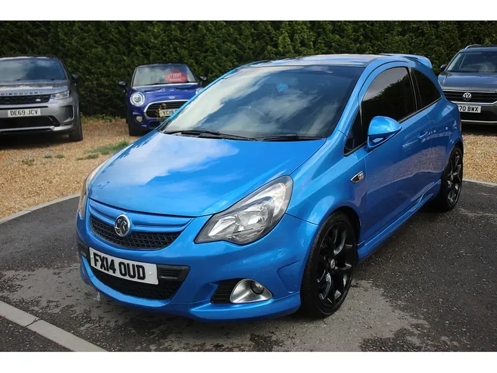 Used Vauxhall Corsa 205 HP (150 kW) 2014 Blue Hatchback