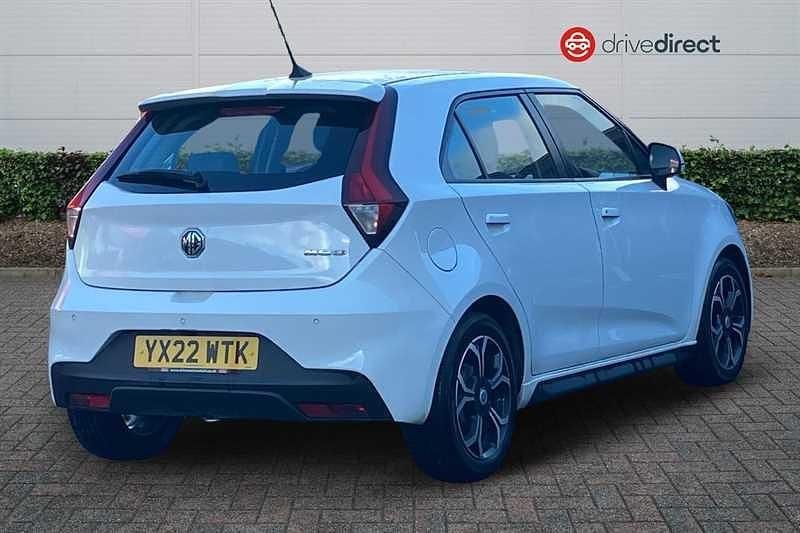 Used MG MG3 Exclusive 106 HP (77 kW) 2022 White Hatchback