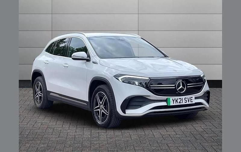 Digital white Used 2021 Mercedes EQA250 AMG line SUV | £20,595 (Fair price) - Image 1/4