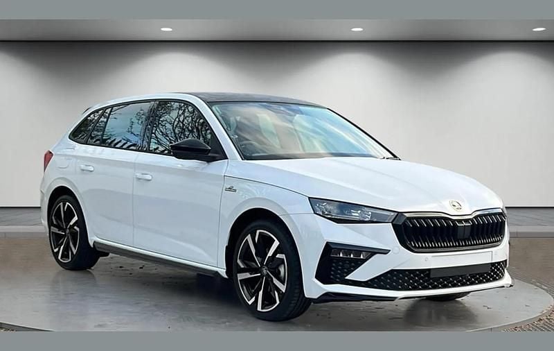 New Skoda Scala Monte Carlo 115 HP (84 kW) 2026 White Hatchback