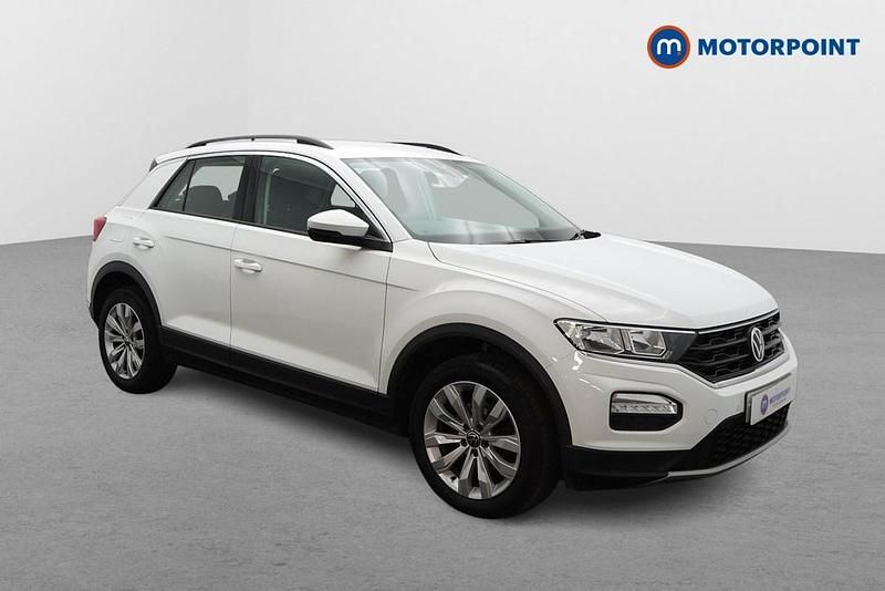 White Used 2021 VW T-Roc SE SUV | £16,299 (Fair price) - Image 1/4