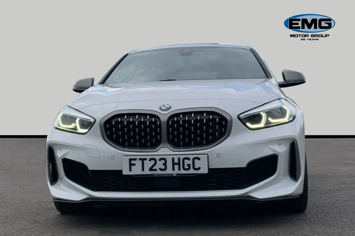 Used BMW M135 Sport Line 306 HP (225 kW) 2023 White Hatchback