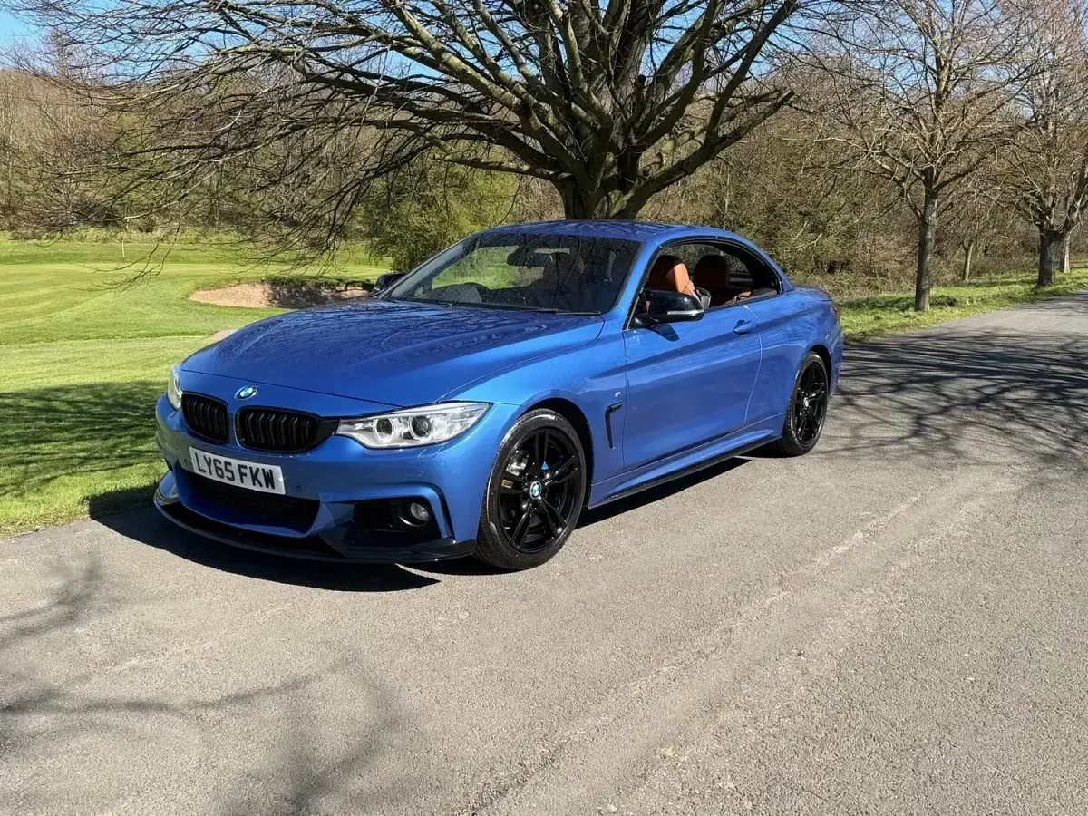 Second-hand BMW 420 M Sport 2016 Albastru Cabrio