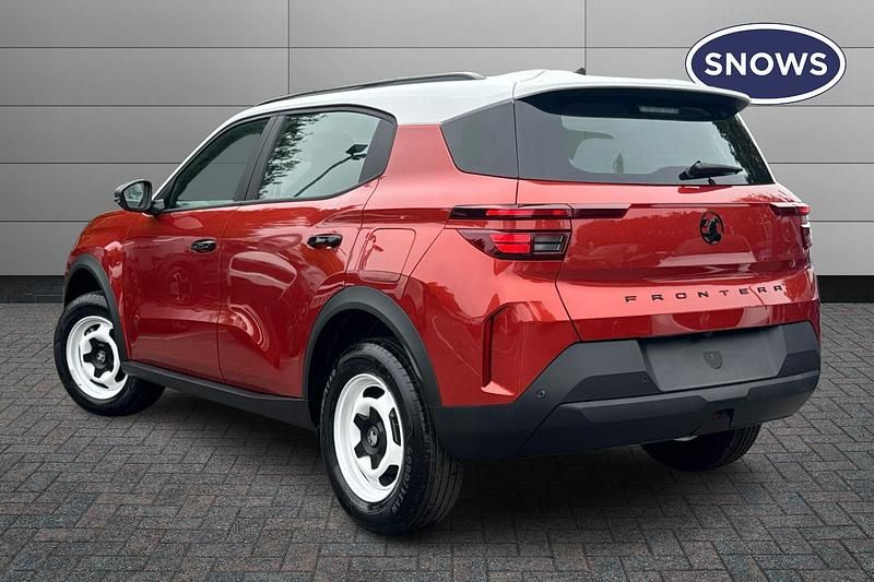 New Vauxhall Frontera Design Edition 83 kW (113 HP) 2025 Canyon orange with white roof