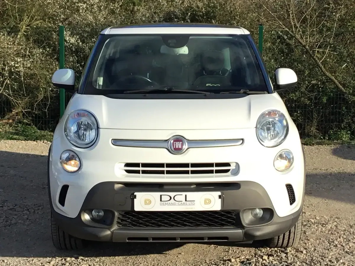 Używany Fiat 500L Trekking 85 KM (62 kW) 2015 Biały Minivan