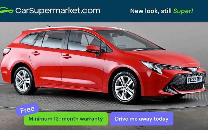 Used Toyota Corolla 122 HP (89 kW) 2022 Red Estate
