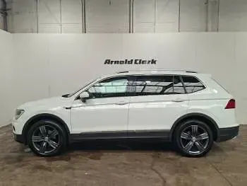Used VW Tiguan Allspace Match 150 HP (110 kW) 2019 White SUV