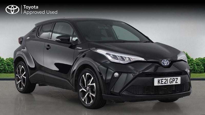 Black Used 2021 Toyota C-HR Design SUV | £17,500 (Good price) - Image 1/4