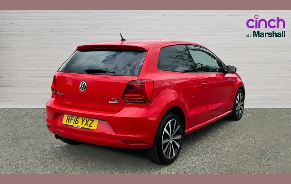 Usado VW Polo Match 88 HP (64 kW) 2016 Vermelho Citadino