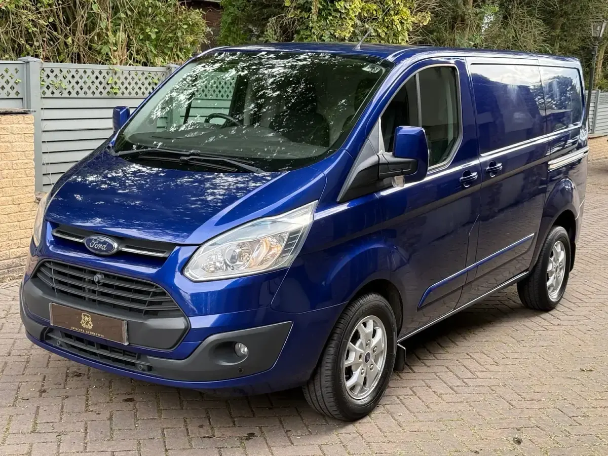 Used Ford Transit Custom Limited 125 HP (91 kW) 2014 Blue Van