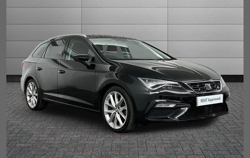 Black Used 2017 Seat Leon ST FR Estate | £13,500 (Fair price) - Image 1/4