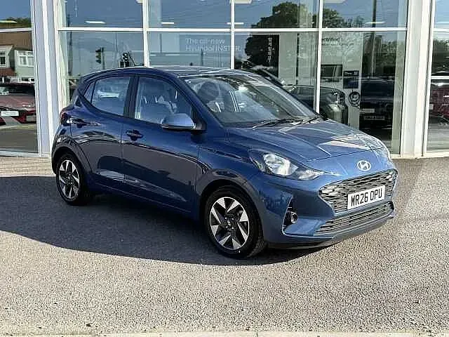 New Hyundai i10 Advanced 2026 Blue Hatchback