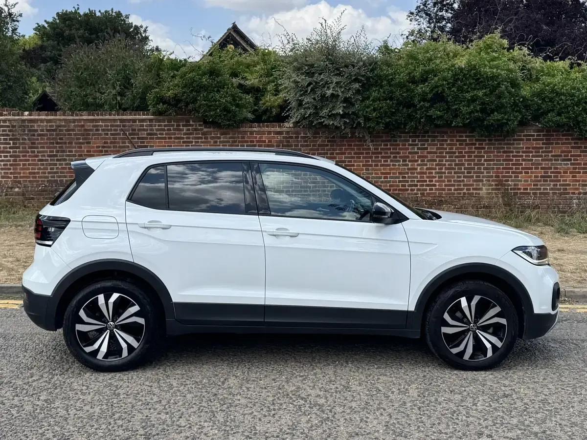 Used VW T-Cross Black Edition 108 HP (79 kW) 2023 White SUV