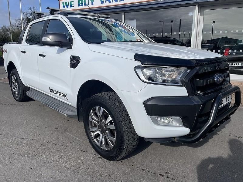 Used Ford Ranger Wildtrack 197 HP (144 kW) 2018 White Pickup