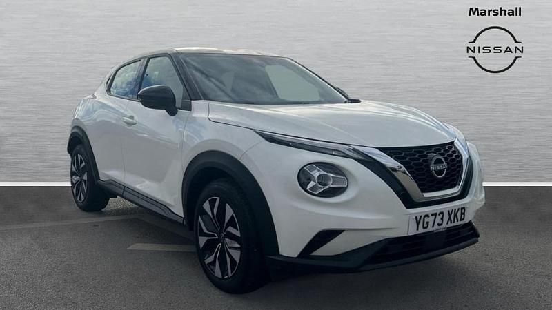 White Used 2023 Nissan Juke Acenta SUV | £13,739 (Fair price) - Image 1/4