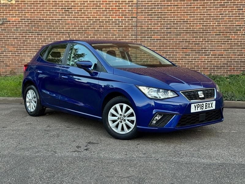 Blue Used 2018 Seat Ibiza SE Technology Hatchback | £8,695 (Good price) - Image 1/4