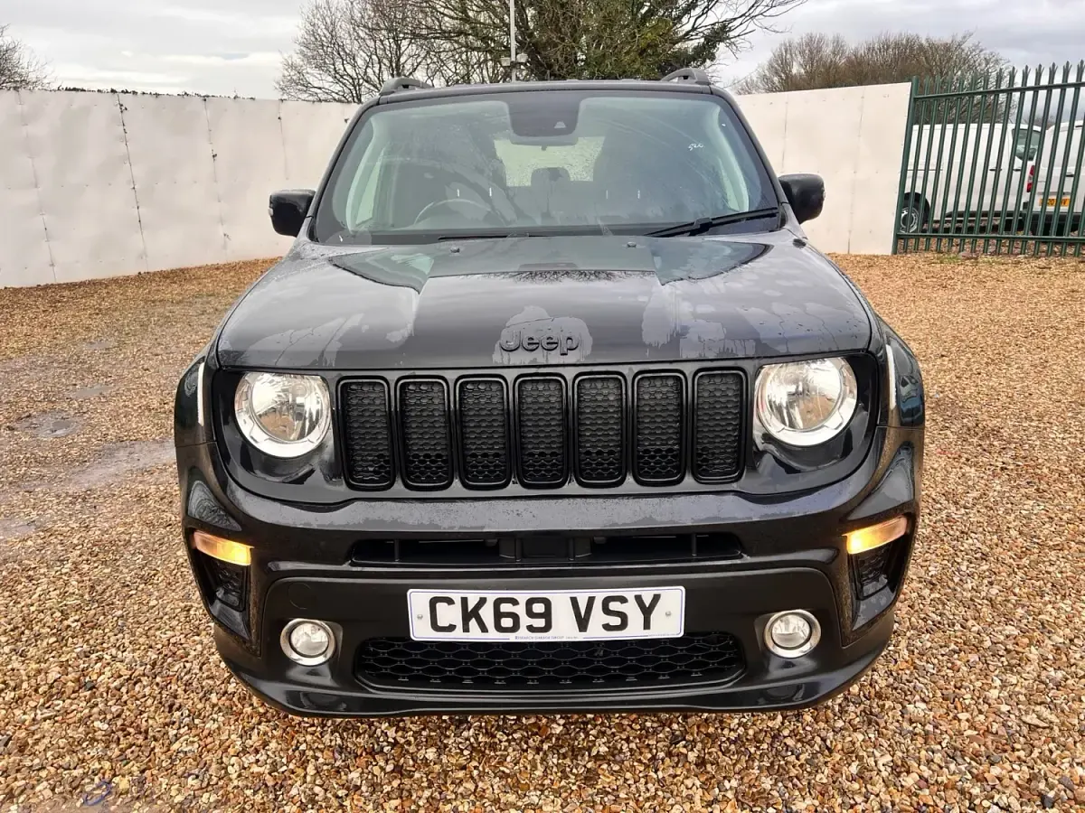 Begagnad Jeep Renegade Night Eagle 120 HK (88 kW) 2019 Svart SUV