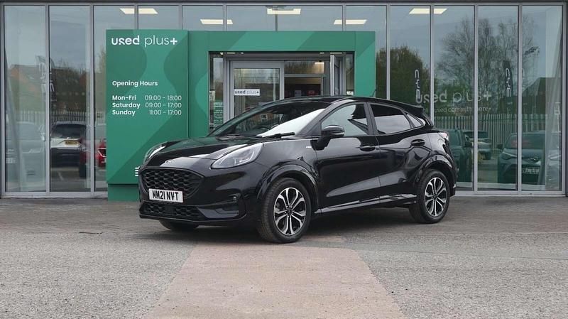 Used Ford Puma ST-Line 125 HP (91 kW) 2021 Black SUV