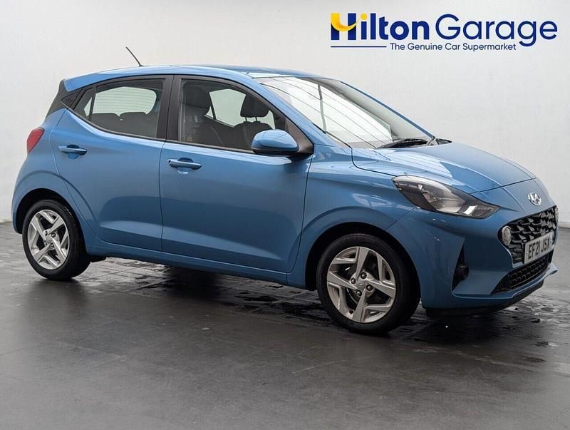 Used Hyundai i10 SE 84 HP (61 kW) 2021 Turquoise Hatchback