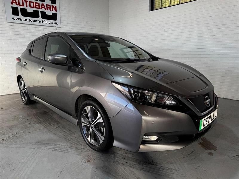 Used Nissan Leaf N-Connecta 110 kW (150 HP) 2021 Grey Hatchback