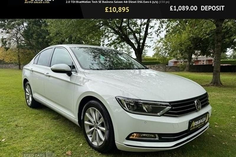 White Used 2016 VW Passat Business Sedan | £10,895 (Fair price) - Image 1/1