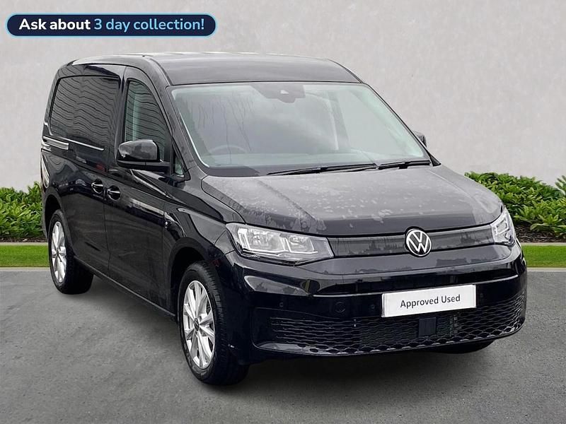 Black New 2025 VW Caddy Pro MPV | £24,899 (Super price) - Image 1/4