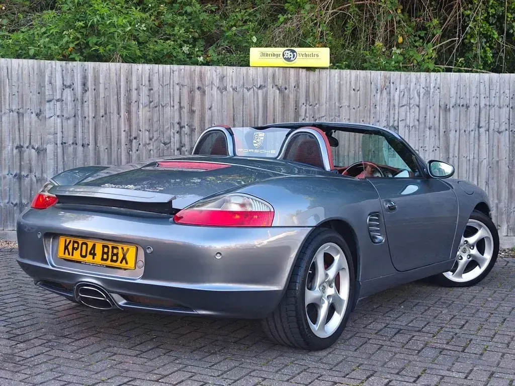 Used Porsche 986 Boxster 260 HP (191 kW) 2004 Grey Cabriolet
