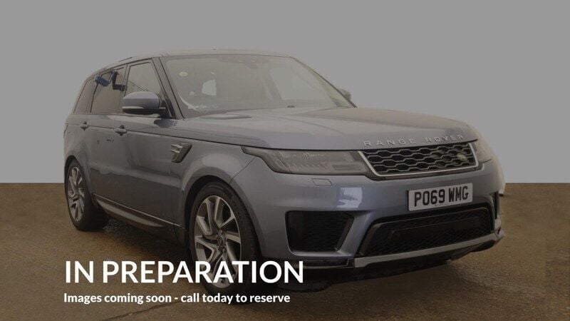 Blue Used 2019 Land Rover Range Rover Sport HSE SUV | £26,420 (Good price) - Image 1/4
