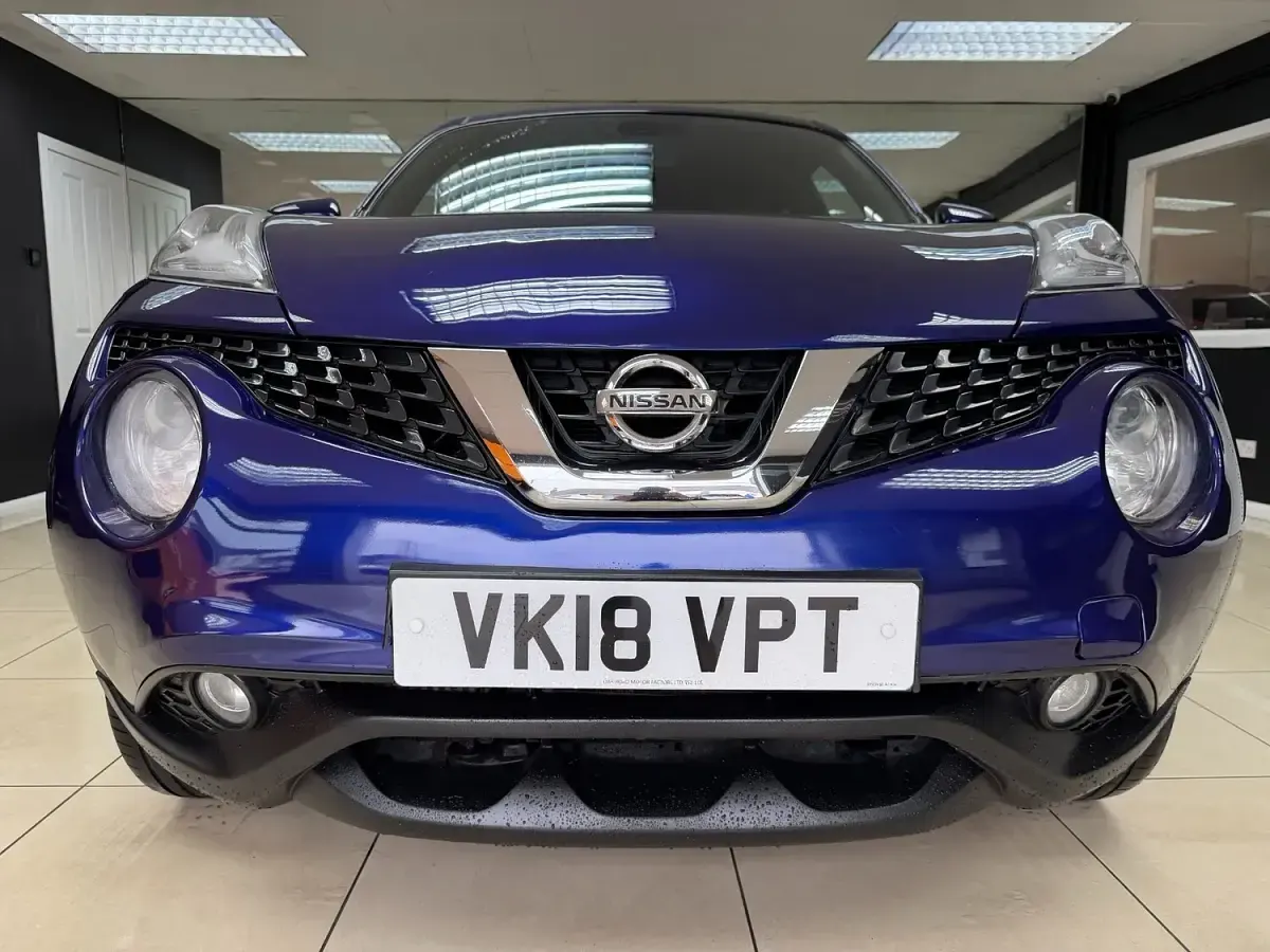 Used Nissan Juke N-Connecta 110 HP (80 kW) 2018 Blue SUV