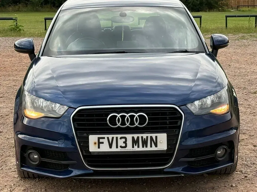 Used Audi A1 S-Line 2013 Blue Hatchback
