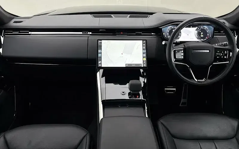Used Land Rover Range Rover Sport Autobiography 551 HP (405 kW) 2023 Santorini black SUV