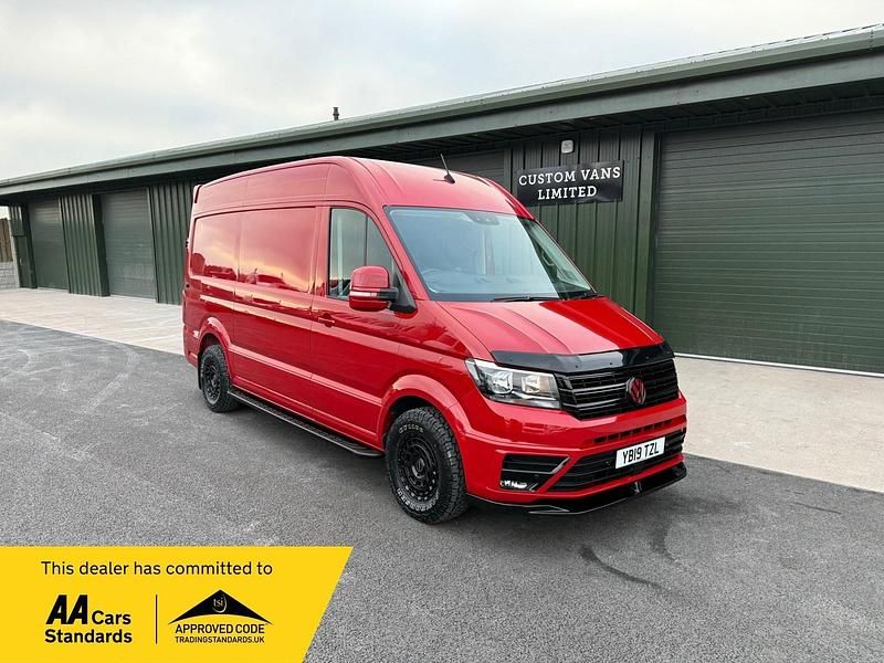 Red Used 2019 VW Crafter Highline Van | £34,995 - Image 1/3