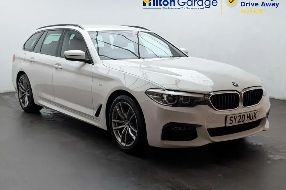 Used BMW 520 M Sport 2020 White Estate