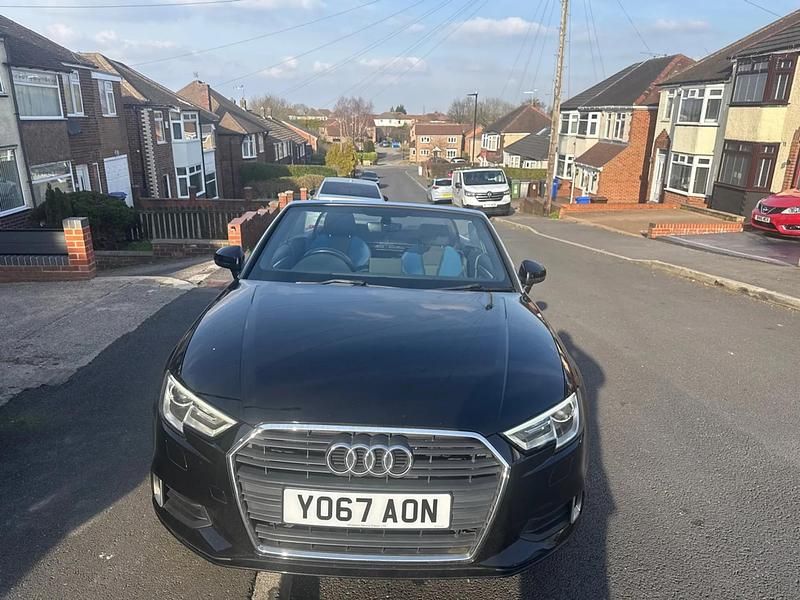 Used Audi A3 Cabriolet Sport 150 HP (110 kW) 2017 Black Cabriolet