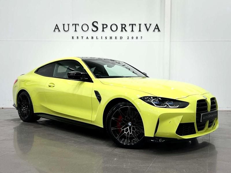 Yellow Used 2023 BMW M4 Competition Edition Coupe | £49,992 (Super price) - Image 1/3