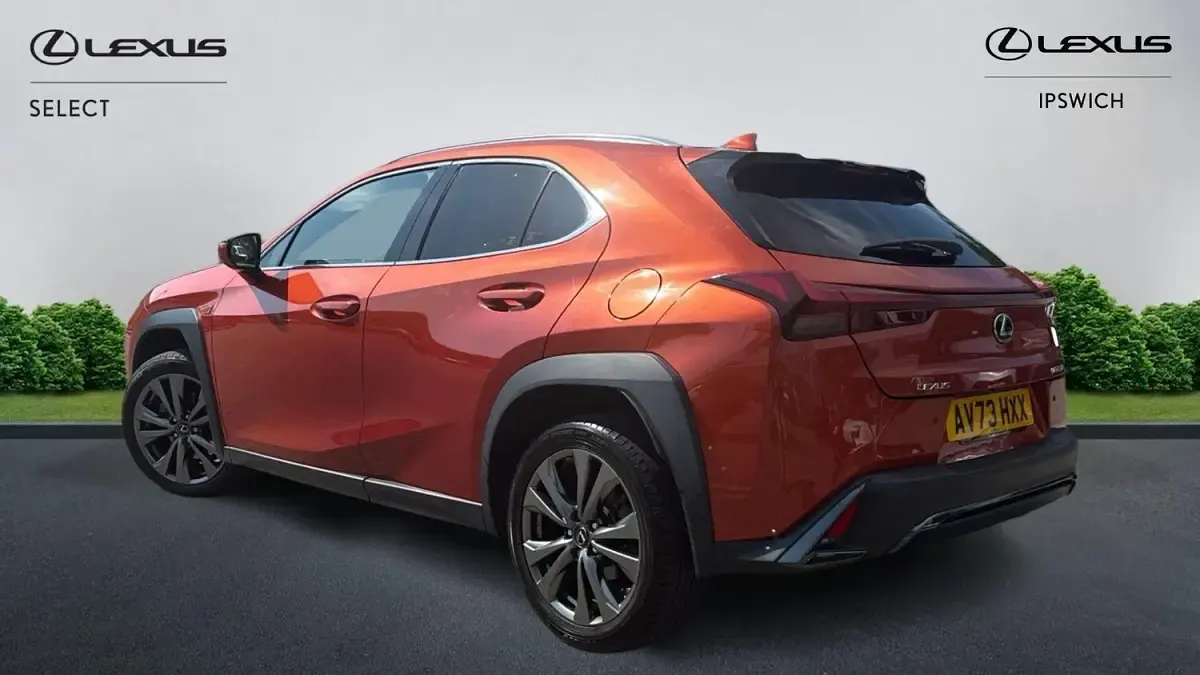 Used Lexus UX 250h Sport Design Packet 2023 Orange SUV