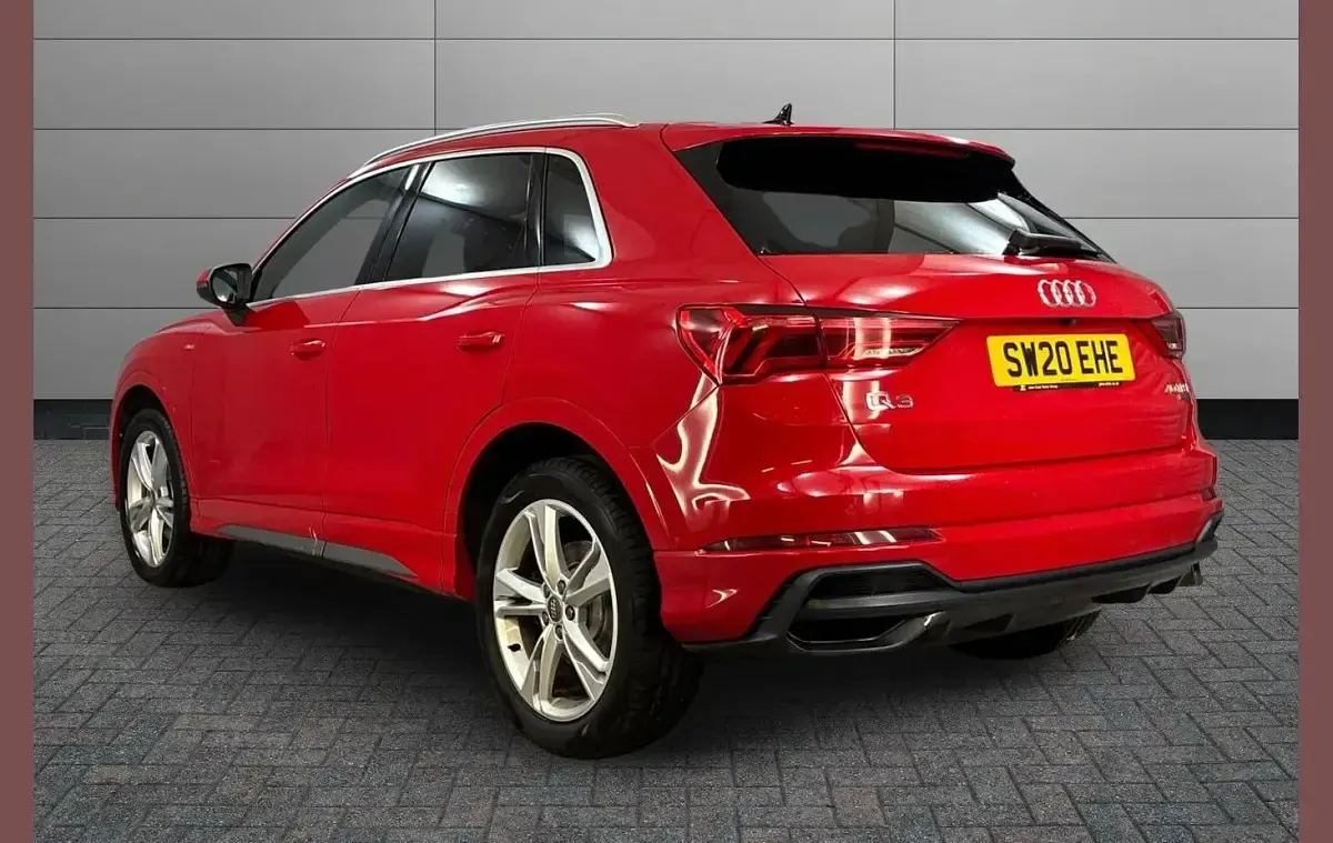 Used Audi Q3 S-Line 187 HP (137 kW) 2020 Red SUV