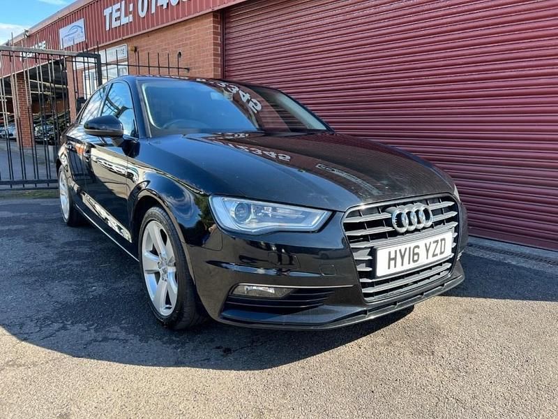 Black Used 2016 Audi A3 Sport Sedan | £8,489 (Good price) - Image 1/4