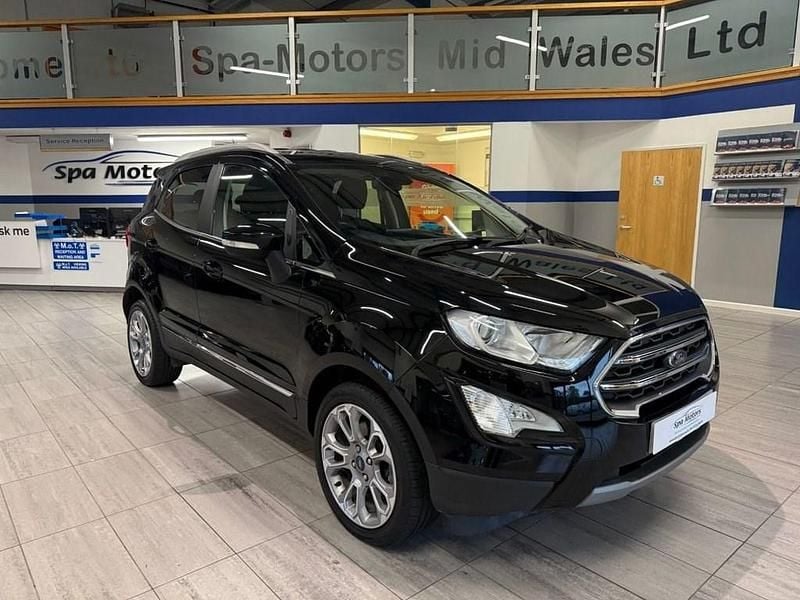 Black Used 2018 Ford Ecosport Titanium SUV | £10,490 (Fair price) - Image 1/4