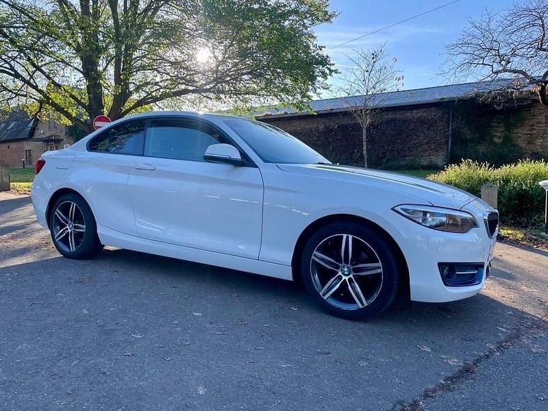 White Used 2017 BMW 218 Sport Line Coupe | £10,750 (Good price) - Image 1/4