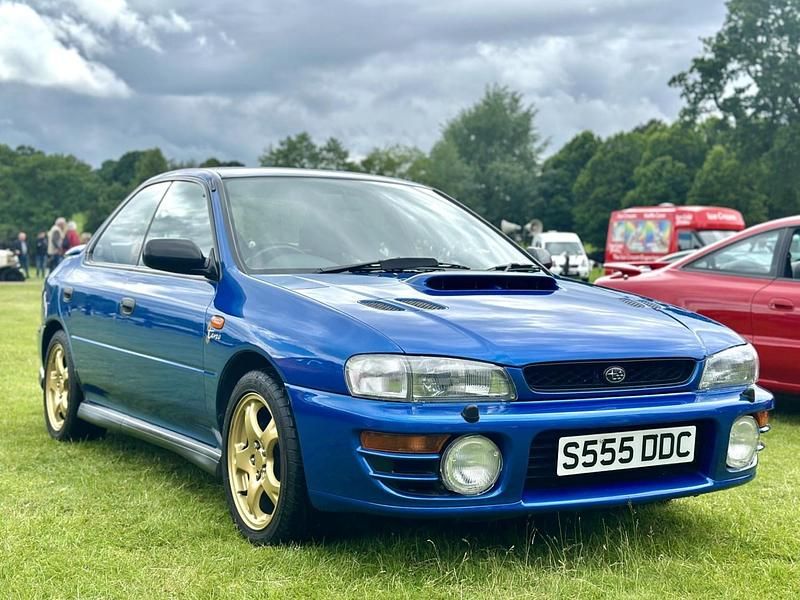 Used Subaru Impreza 208 HP (152 kW) 1998 Blue Sedan