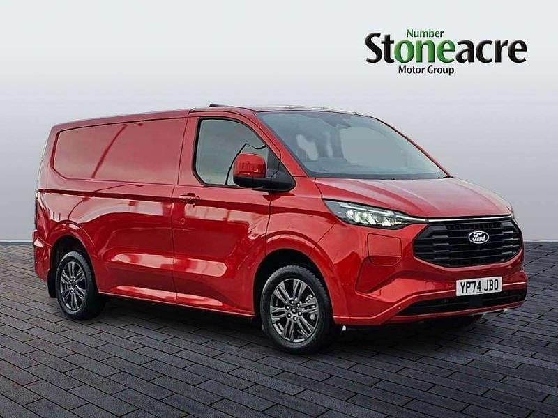 Red Used 2024 Ford Transit Custom Limited Van | £44,815 - Image 1/4