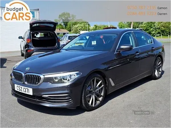 Used BMW 540 Comfort Edition 2018 Grey Sedan