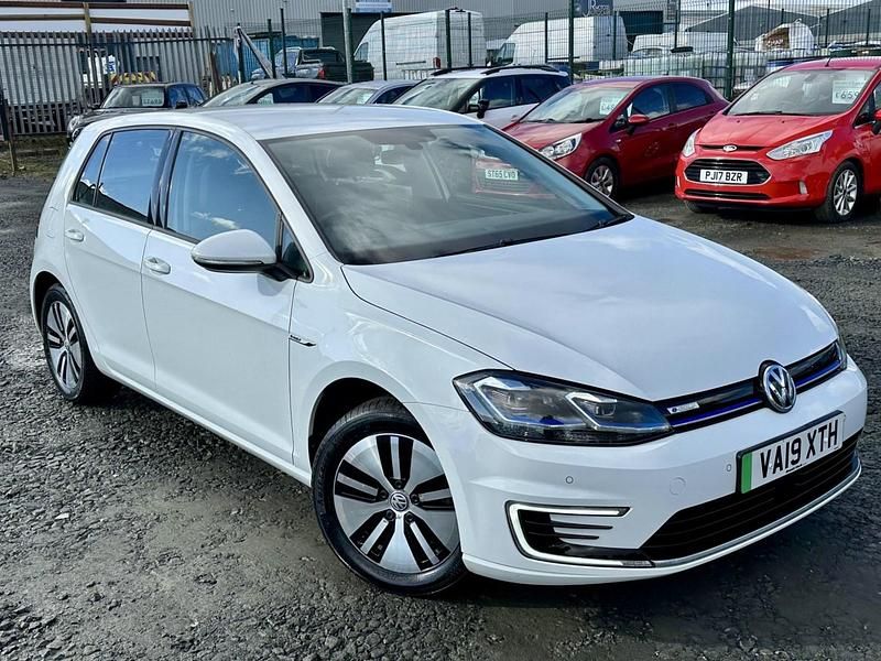 Used VW e-Golf 2019 White Hatchback